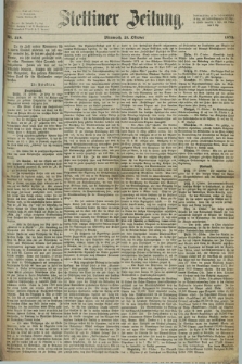 Stettiner Zeitung. 1872, Nr. 248 (23 Oktober)
