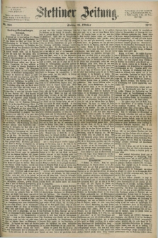 Stettiner Zeitung. 1872, Nr. 250 (25 Oktober)
