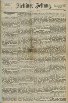 Stettiner Zeitung. 1872, Nr. 251 (26 Oktober)