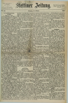 Stettiner Zeitung. 1872, Nr. 252 (27 Oktober)