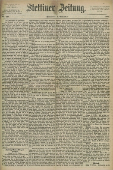 Stettiner Zeitung. 1872, Nr. 257 (2 November)