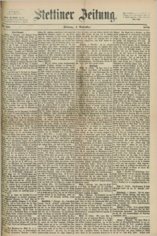 Stettiner Zeitung. 1872, Nr. 258 (3 November)