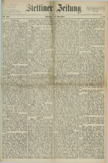 Stettiner Zeitung. 1872, Nr. 264 (10 November) + dod.