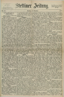 Stettiner Zeitung. 1872, Nr. 271 (19 November)