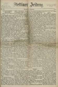 Stettiner Zeitung. 1872, Nr. 276 (24 November)