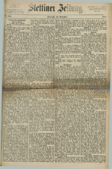 Stettiner Zeitung. 1872, Nr. 279 (28 November)