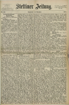 Stettiner Zeitung. 1872, Nr. 281 (30 November)
