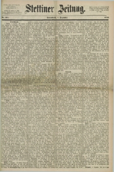 Stettiner Zeitung. 1872, Nr. 287 (7 Dezember)
