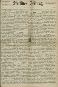 Stettiner Zeitung. 1872, Nr. 289 (10 Dezember)