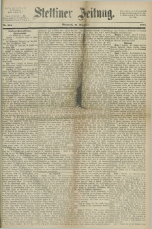 Stettiner Zeitung. 1872, Nr. 290 (11 Dezember)