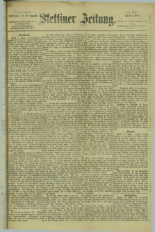 Stettiner Zeitung. 1878, № 400 (28 August) - Abend-Ausgabe