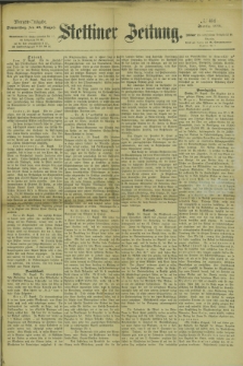 Stettiner Zeitung. 1878, № 401 (29 August) - Morgen-Ausgabe