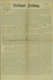 Stettiner Zeitung. 1878, № 408 (2 September) - Abend-Ausgabe