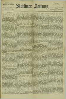 Stettiner Zeitung. 1878, № 412 (4 September) - Abend-Ausgabe