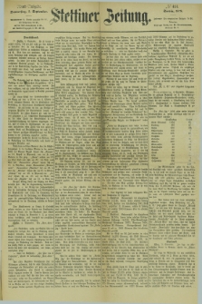 Stettiner Zeitung. 1878, № 414 (5 September) - Abend-Ausgabe