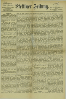 Stettiner Zeitung. 1878, № 416 (6 September) - Abend-Ausgabe