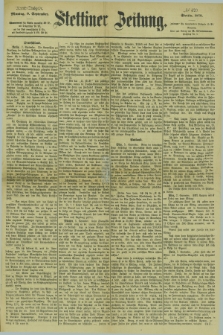 Stettiner Zeitung. 1878, № 420 (9 September) - Abend-Ausgabe