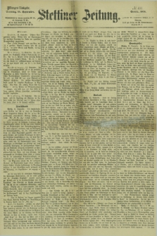 Stettiner Zeitung. 1878, № 431 (15 September) - Morgen-Ausgabe