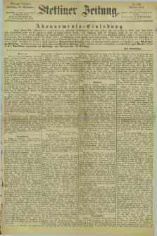 Stettiner Zeitung. 1878, № 445 (24 September) - Morgen-Ausgabe