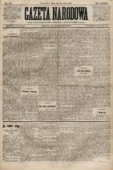 Gazeta Narodowa. 1894, nr 141
