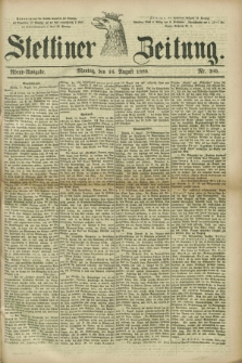 Stettiner Zeitung. 1880, Nr. 380 (16 August) - Abend-Ausgabe