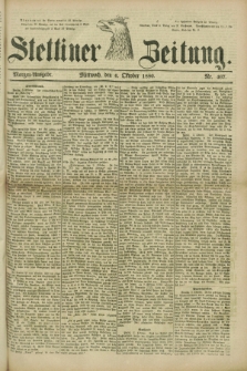 Stettiner Zeitung. 1880, Nr. 467 (6 Oktober) - Morgen-Ausgabe