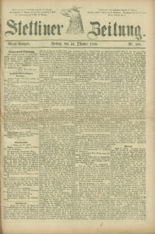 Stettiner Zeitung. 1880, Nr. 508 (29 Oktober) - Abend-Ausgabe