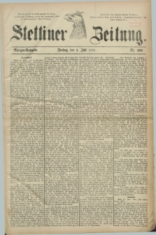 Stettiner Zeitung. 1881, Nr. 299 (1 Juli) - Morgen-Ausgabe