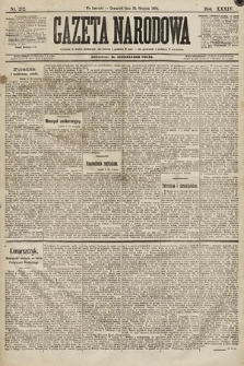 Gazeta Narodowa. 1894, nr 212