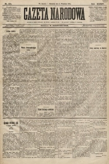 Gazeta Narodowa. 1894, nr 215