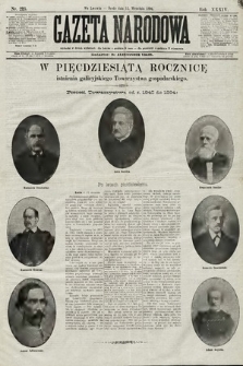 Gazeta Narodowa. 1894, nr 225