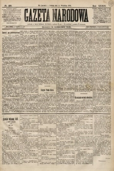 Gazeta Narodowa. 1894, nr 228