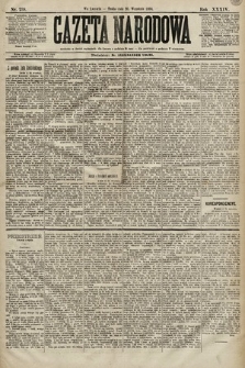 Gazeta Narodowa. 1894, nr 239