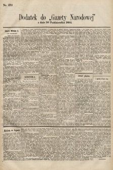 Gazeta Narodowa. 1894, nr 272