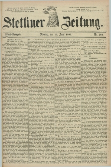 Stettiner Zeitung. 1883, Nr. 265 (10 Juni) - Abend-Ausgabe