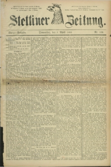Stettiner Zeitung. 1884, Nr. 159 (3 April) - Morgen-Ausgabe