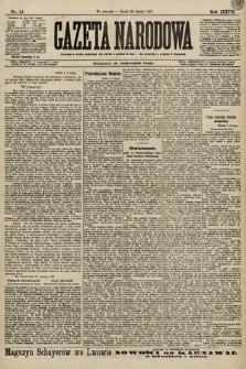 Gazeta Narodowa. 1897, nr 41