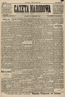 Gazeta Narodowa. 1897, nr 43