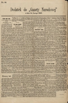 Gazeta Narodowa. 1897, nr 46