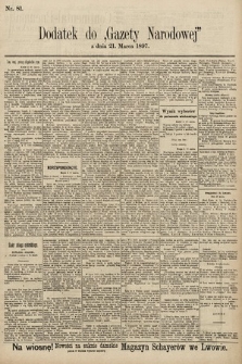 Gazeta Narodowa. 1897, nr 81