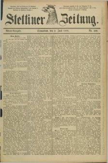Stettiner Zeitung. 1888, Nr. 266 (9 Juni) - Abend-Ausgabe