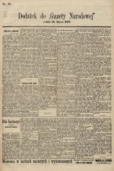 Gazeta Narodowa. 1897, nr 88