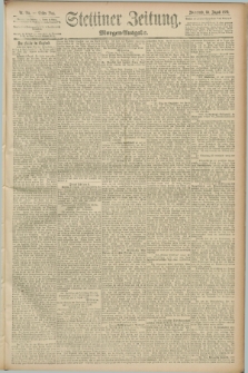 Stettiner Zeitung. 1889, Nr. 293 (10 August) - Morgen-Ausgabe