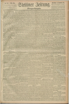 Stettiner Zeitung. 1889, Nr. 340 (26 September) - Morgen-Ausgabe
