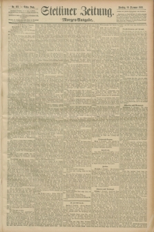 Stettiner Zeitung. 1889, Nr. 415 (10 Dezember) - Morgen-Ausgabe