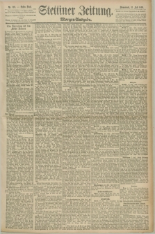 Stettiner Zeitung. 1890, Nr. 319 (12 Juli) - Morgen-Ausgabe