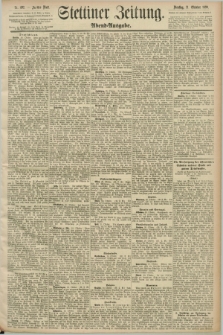 Stettiner Zeitung. 1890, Nr. 492 (21 Oktober) - Abend-Ausgabe