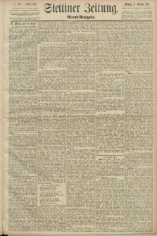 Stettiner Zeitung. 1890, Nr. 502 (27 Oktober) - Abend-Ausgabe
