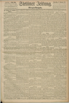 Stettiner Zeitung. 1890, Nr. 531 (13 November) - Morgen-Ausgabe