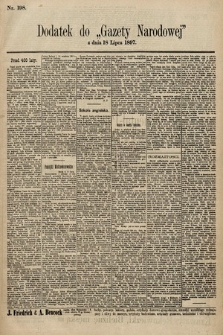 Gazeta Narodowa. 1897, nr 198
